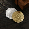 Image of Gold Plated Physical Bitcoins Gold BTC - Mr.BEAR