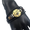 Image of 12 Constellations Bracelet New Leather Bracelet - Mr.BEAR