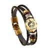 Image of 12 Constellations Bracelet New Leather Bracelet - Mr.BEAR