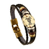 Image of 12 Constellations Bracelet New Leather Bracelet - Mr.BEAR