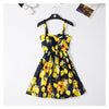 Image of Off shoulder ruffle Dot summer Dress - Mr.BEAR