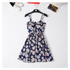 Image of Off shoulder ruffle Dot summer Dress - Mr.BEAR
