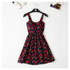 Image of Off shoulder ruffle Dot summer Dress - Mr.BEAR