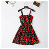 Image of Off shoulder ruffle Dot summer Dress - Mr.BEAR