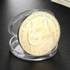 Image of Gold Plated Physical Bitcoins Gold BTC - Mr.BEAR