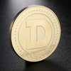 Image of Gold Plated Physical Bitcoins Gold BTC - Mr.BEAR