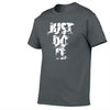 Image of Just Do It Letter Printed Fashionable Round Neck T-shirts - Mr.BEAR