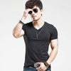 Image of Cotton v neck short sleeve t shirt - Mr.BEAR