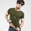 Image of Cotton v neck short sleeve t shirt - Mr.BEAR