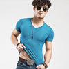 Image of Cotton v neck short sleeve t shirt - Mr.BEAR