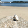 Image of Antique Silver Shell Ring - Mr.BEAR