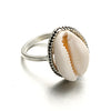 Image of Antique Silver Shell Ring - Mr.BEAR
