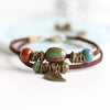 Image of Ceramic Leather Bracelet & Bangles - Mr.BEAR
