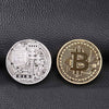 Image of Gold Plated Physical Bitcoins Gold BTC - Mr.BEAR