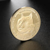 Image of Gold Plated Physical Bitcoins Gold BTC - Mr.BEAR