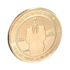 Image of Gold Plated Physical Bitcoins Gold BTC - Mr.BEAR