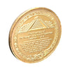 Image of Gold Plated Physical Bitcoins Gold BTC - Mr.BEAR