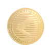Image of Gold Plated Physical Bitcoins Gold BTC - Mr.BEAR