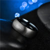 Image of Black Titanium Ring Men Matte Engagement Rings For Male - Mr.BEAR