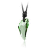 Image of Crystal The teeth of the Wolf pendant chains  long Leather - Mr.BEAR