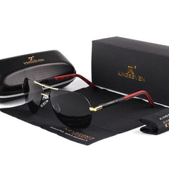 Vintage Aluminum HD Polarized Sunglasses Classic Brand