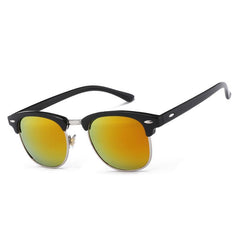 Half Metal High Quality Sunglasses Men Women