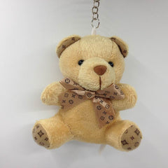 lovely mini Bear Teddy Bear Plush Toys key chain pendant