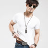 Image of Cotton v neck short sleeve t shirt - Mr.BEAR