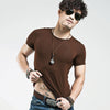 Image of Cotton v neck short sleeve t shirt - Mr.BEAR