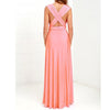 Image of Multiway Wrap Convertible Club Red Dress - Mr.BEAR