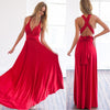 Image of Multiway Wrap Convertible Club Red Dress - Mr.BEAR
