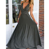 Image of Multiway Wrap Convertible Club Red Dress - Mr.BEAR