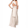Image of Multiway Wrap Convertible Club Red Dress - Mr.BEAR