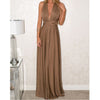Image of Multiway Wrap Convertible Club Red Dress - Mr.BEAR